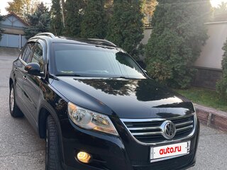 2008 Volkswagen Tiguan I, чёрный, 975000 рублей, вид 3