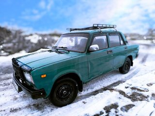 2006 Lada (ВАЗ) 2107, зелёный, 200000 рублей, вид 2