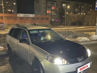 2002 Nissan Wingroad II (Y11) Рестайлинг, серебристый, 170000 рублей, вид 2