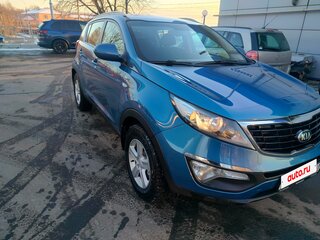 2015 Kia Sportage III Рестайлинг, синий, 1500000 рублей, вид 2