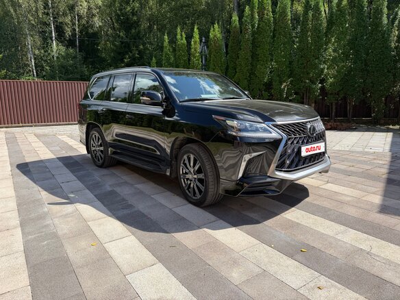 2019 Lexus LX 450d III Рестайлинг 2, чёрный, 8000000 рублей - вид 1