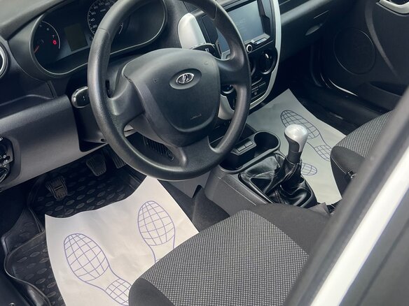 2014 Lada (ВАЗ) Granta I, белый, 530000 рублей - вид 3