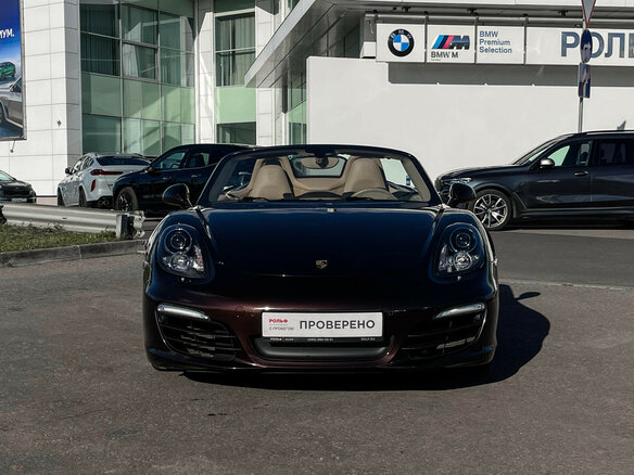 2013 Porsche Boxster S III (981), коричневый, 4950000 рублей - вид 1