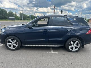2016 Mercedes-Benz GLE 350 d I (W166), синий, 3200000 рублей, вид 4
