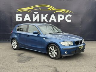 2005 BMW 1 серии 118i I (E81/E82/E87/E88), синий, 760000 рублей, вид 2