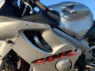 2002 Honda CBR 600F, серебристый, 400000 рублей, вид 5