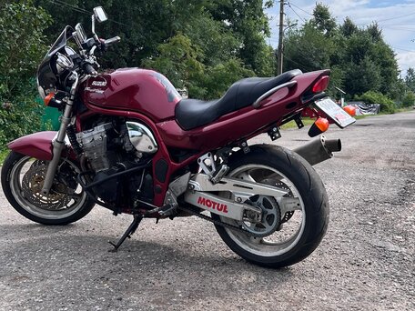 1998 Suzuki Bandit 1200, красный, 320000 рублей, вид 5