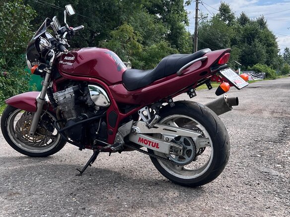 1998 Suzuki Bandit 1200, красный, 320000 рублей - вид 4