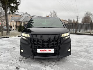 2021 Toyota Alphard III Рестайлинг, чёрный, 4600000 рублей, вид 2
