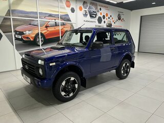 2026 Lada (ВАЗ) Niva Legend I Рестайлинг, синий, 1360000 рублей, вид 2