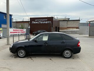 2008 Lada (ВАЗ) Priora I, чёрный, 185000 рублей, вид 4