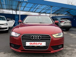 2015 Audi A4 IV (B8) Рестайлинг, красный, 1350000 рублей, вид 2