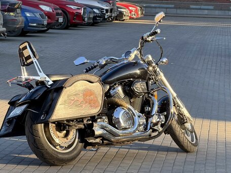 2003 Honda VTX 1800, чёрный, 600000 рублей, вид 2