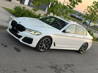 2020 BMW 5 серии 523d xDrive VII (G30/G31/G38) Рестайлинг, белый, 3900000 рублей, вид 1