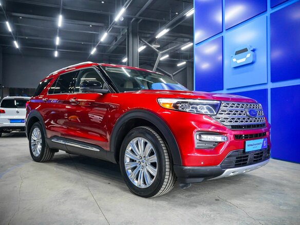 2019 Ford Explorer VI, красный, 3695000 рублей - вид 19