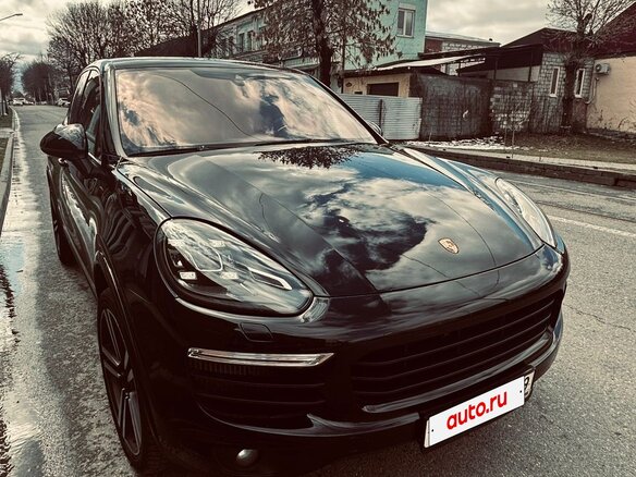 2017 Porsche Cayenne Diesel II Рестайлинг (958), чёрный, 4500000 рублей - вид 1