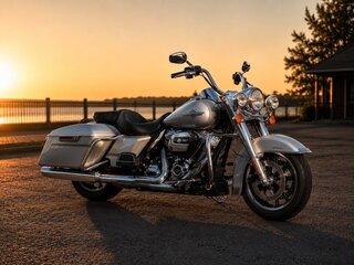 2019 Harley-Davidson Road King, серебристый, 1550000 рублей, вид 1