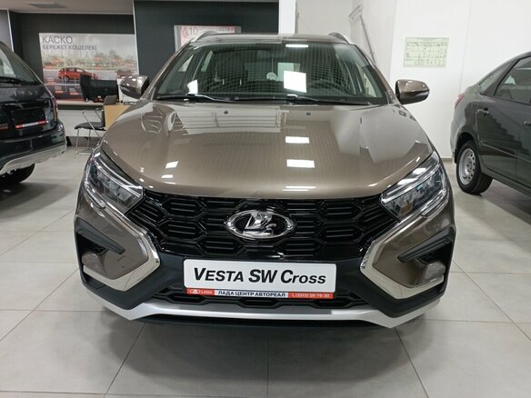 2026 Lada (ВАЗ) Vesta SW Cross I Рестайлинг (NG), коричневый - вид 1