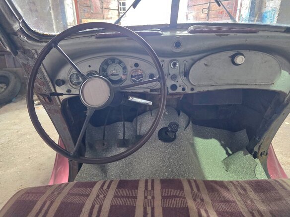 1950 BMW 321 I, красный, 460000 рублей - вид 11