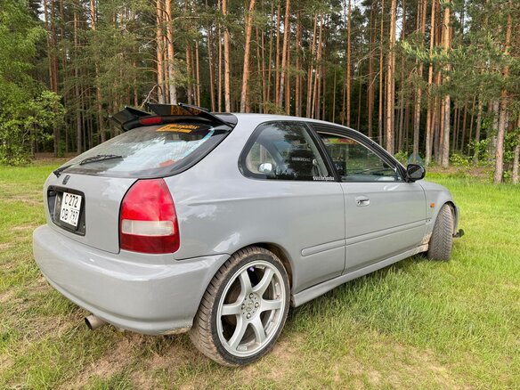 1999 Honda Civic VI Рестайлинг, серый, 850000 рублей - вид 12