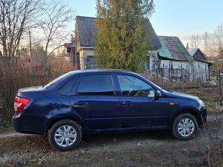 2012 Lada (ВАЗ) Granta I, синий, 260000 рублей, вид 3