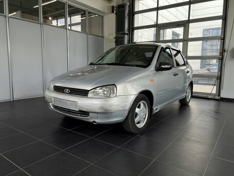 2007 Lada (ВАЗ) Kalina I, серебристый, 150000 рублей, вид 3