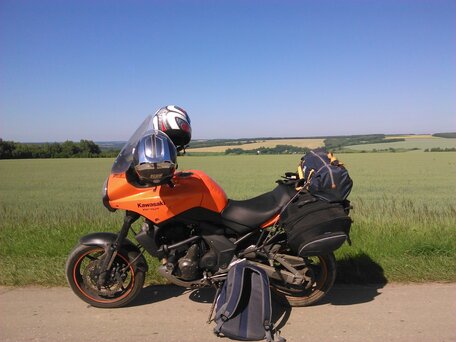 2010 Kawasaki Versys 650, оранжевый, 399000 рублей, вид 1
