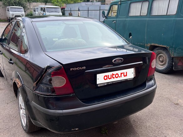 2007 Ford Focus II, чёрный, 275000 рублей - вид 4