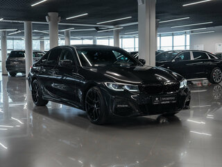 2020 BMW 3 серии 320d xDrive VII (G2x), чёрный, 3490000 рублей, вид 2