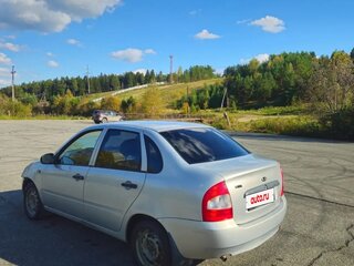 2008 Lada (ВАЗ) Kalina I, серебристый, 185000 рублей, вид 4