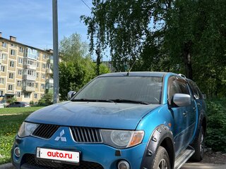 2007 Mitsubishi L200 IV, синий, 1100000 рублей, вид 1
