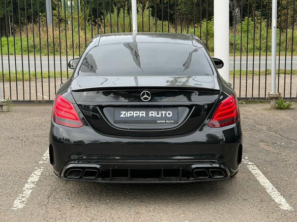 2014 Mercedes-Benz C-Класс 180 IV (W205), чёрный - вид 4