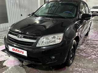 2015 Lada (ВАЗ) Granta I, чёрный, 430000 рублей, вид 1