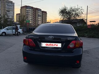 2008 Toyota Corolla X (E140, E150), чёрный, 790000 рублей, вид 4