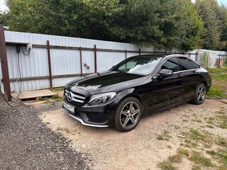 2016 Mercedes-Benz C-Класс 200 IV (W205), чёрный, 2450000 рублей, вид 3
