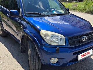 2004 Toyota RAV4 II (XA20) Рестайлинг, синий, 870000 рублей, вид 4