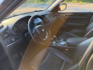 2013 BMW X3 28i xDrive II (F25), чёрный, 1800000 рублей, вид 5