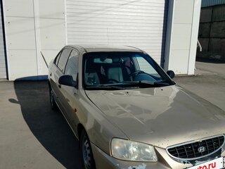 2006 Hyundai Accent ТагАЗ II, бежевый, 230000 рублей, вид 3