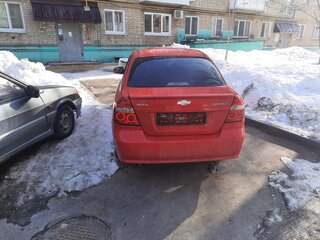 2007 Chevrolet Aveo I Рестайлинг, красный, 350000 рублей, вид 2