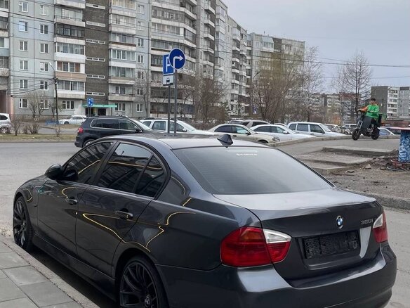 2007 BMW 3 серии 320i V (E90/E91/E92/E93), серый, 799998 рублей - вид 3