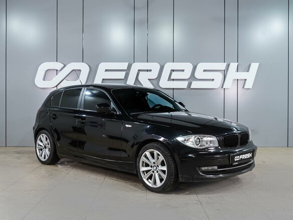 2010 BMW 1 серии 118i I (E81/E82/E87/E88) Рестайлинг, чёрный, 648000 рублей