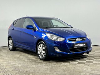 2012 Hyundai Solaris I, синий, 698900 рублей, вид 1