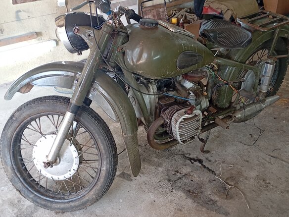 1955 Урал M-72, зелёный, 32000 рублей - вид 6
