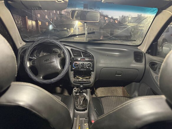 2008 Chevrolet Lanos I, чёрный, 55555 рублей - вид 3