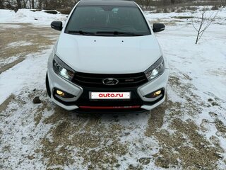 2021 Lada (ВАЗ) Vesta Sport I, белый, 1500000 рублей, вид 2