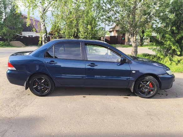 2006 Mitsubishi Lancer IX, синий, 340000 рублей - вид 2
