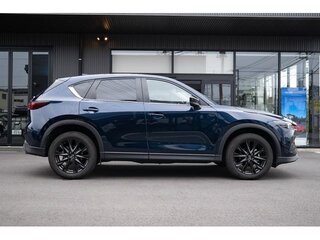 2023 Mazda CX-5 II Рестайлинг, синий, 2950000 рублей, вид 4