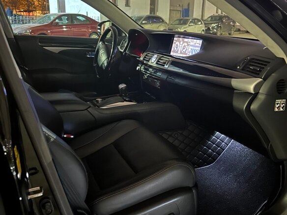 2012 Lexus LS Long 460 L IV Рестайлинг 2, чёрный, 2600000 рублей - вид 10