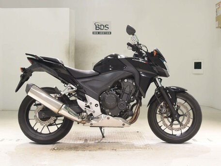 2013 Honda CB 400F, чёрный, 375000 рублей, вид 1