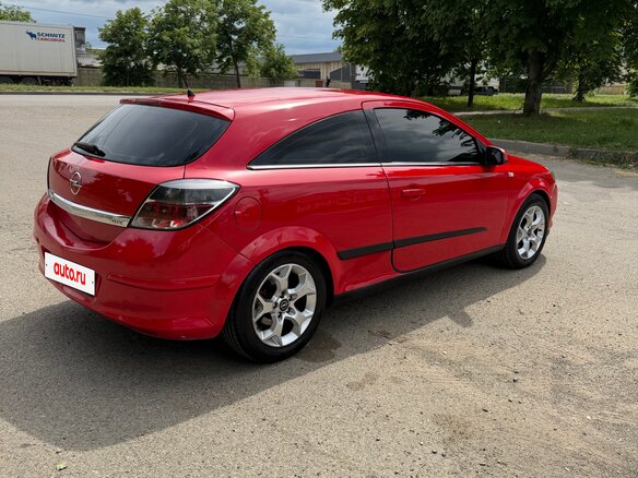 2006 Opel Astra GTC H Рестайлинг, красный, 420000 рублей - вид 3